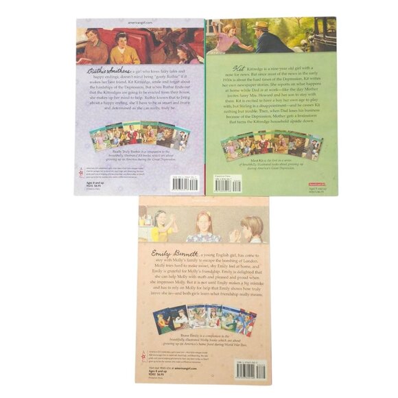 American Girl Really Truly Ruthie Meet Kit Brave Emily Paperback Book Lot Of 3 - Picture 2 of 8